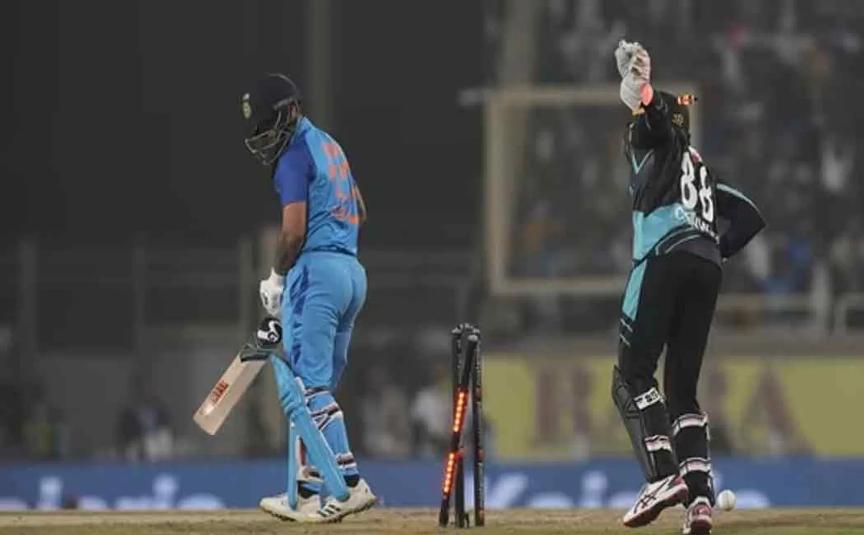 India lost the first T20 against New Zealand