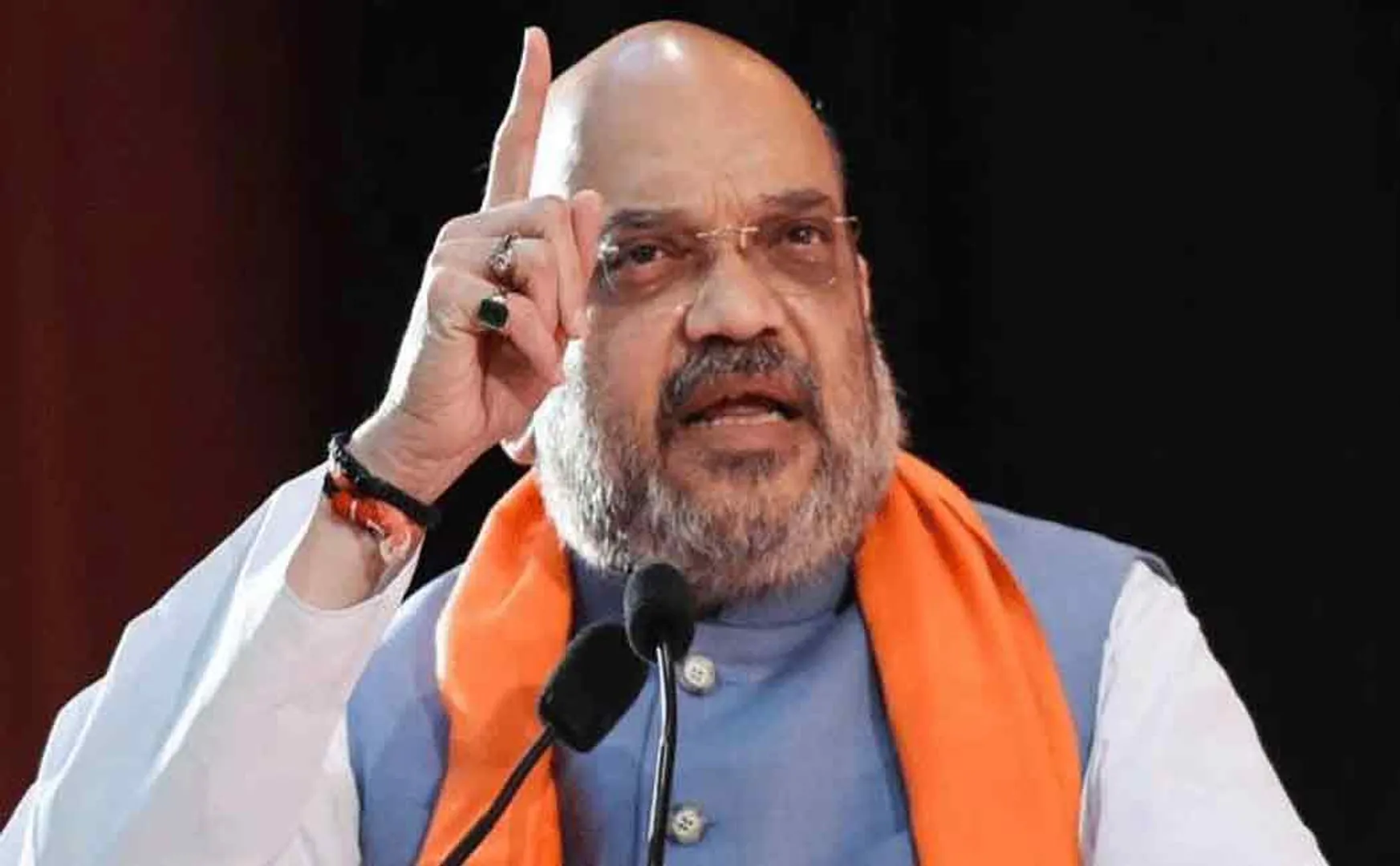General Election Tour; Minister Amit Shah interacted with the students