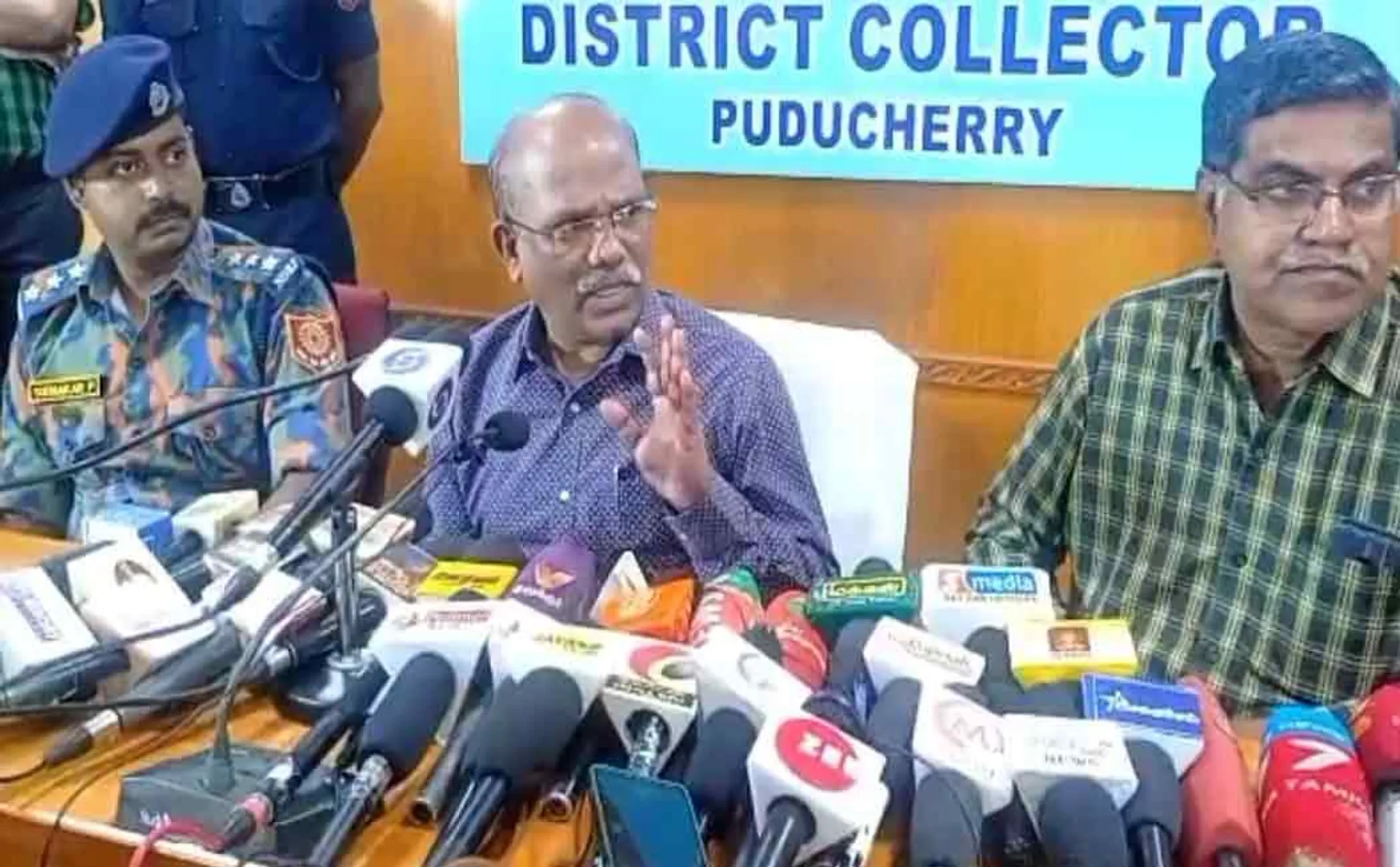 District Collector of Puducherry gave an interview about the G20 conference