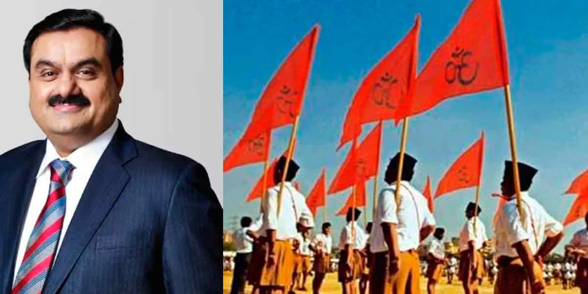  "He did not destroy"-RSS support for Adani