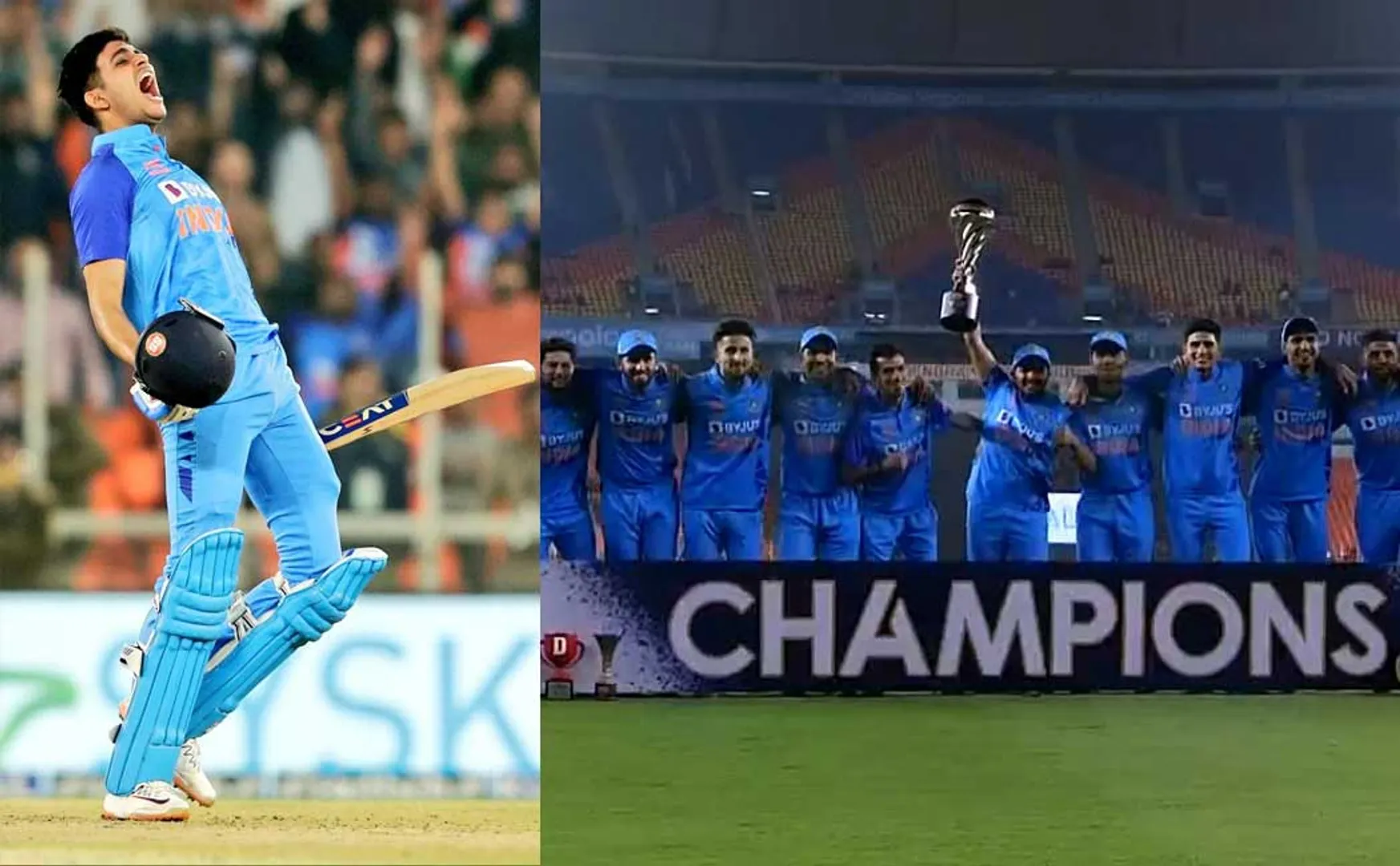 Gill joins Virat's record list; India win third T20I vs newzealand