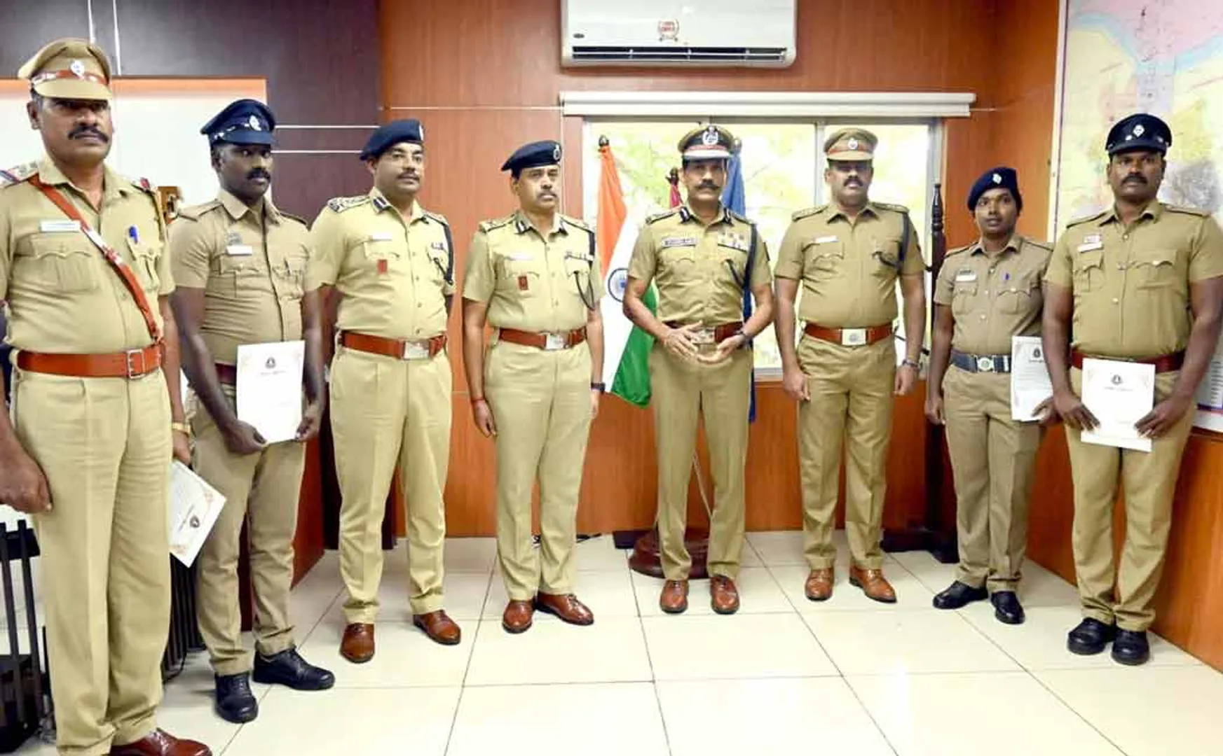 police dgp appreciate to police officers in ariyalur  