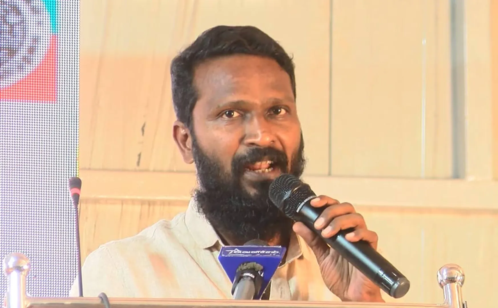 vetrimaaran speech at BBC documentary screening event by vck 