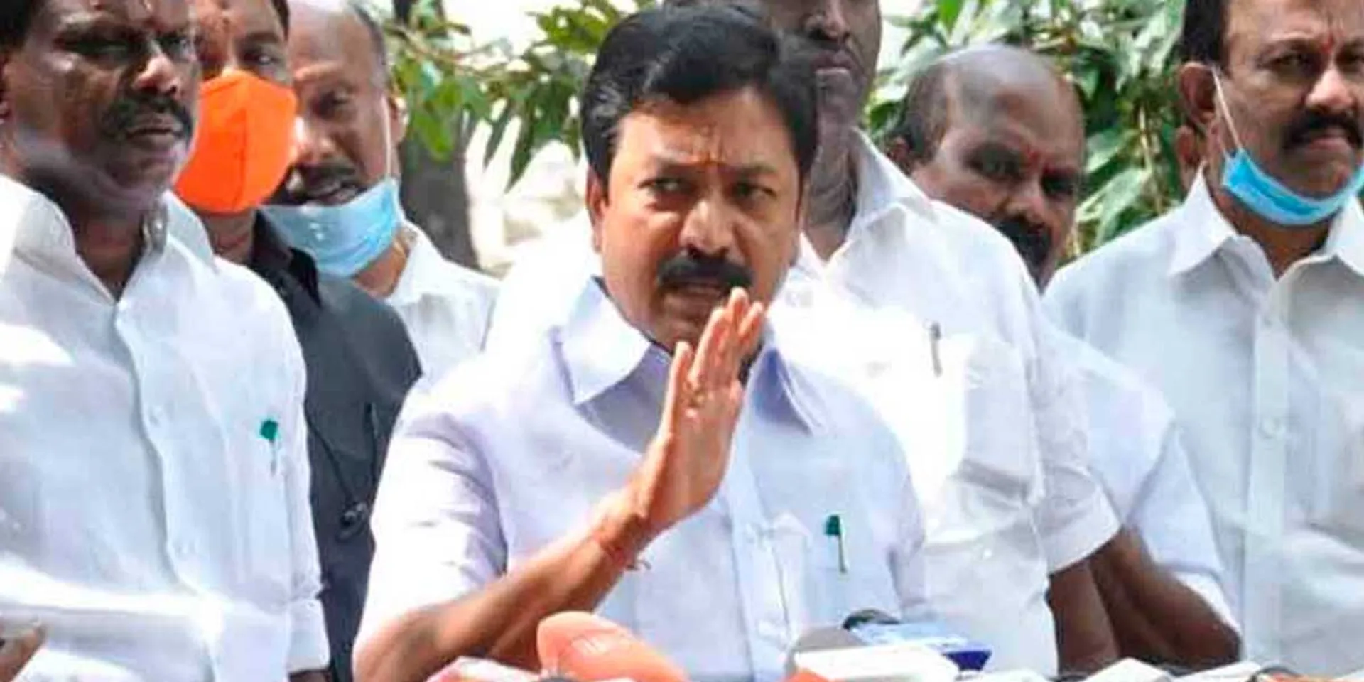 admk CV Shanmugam interview