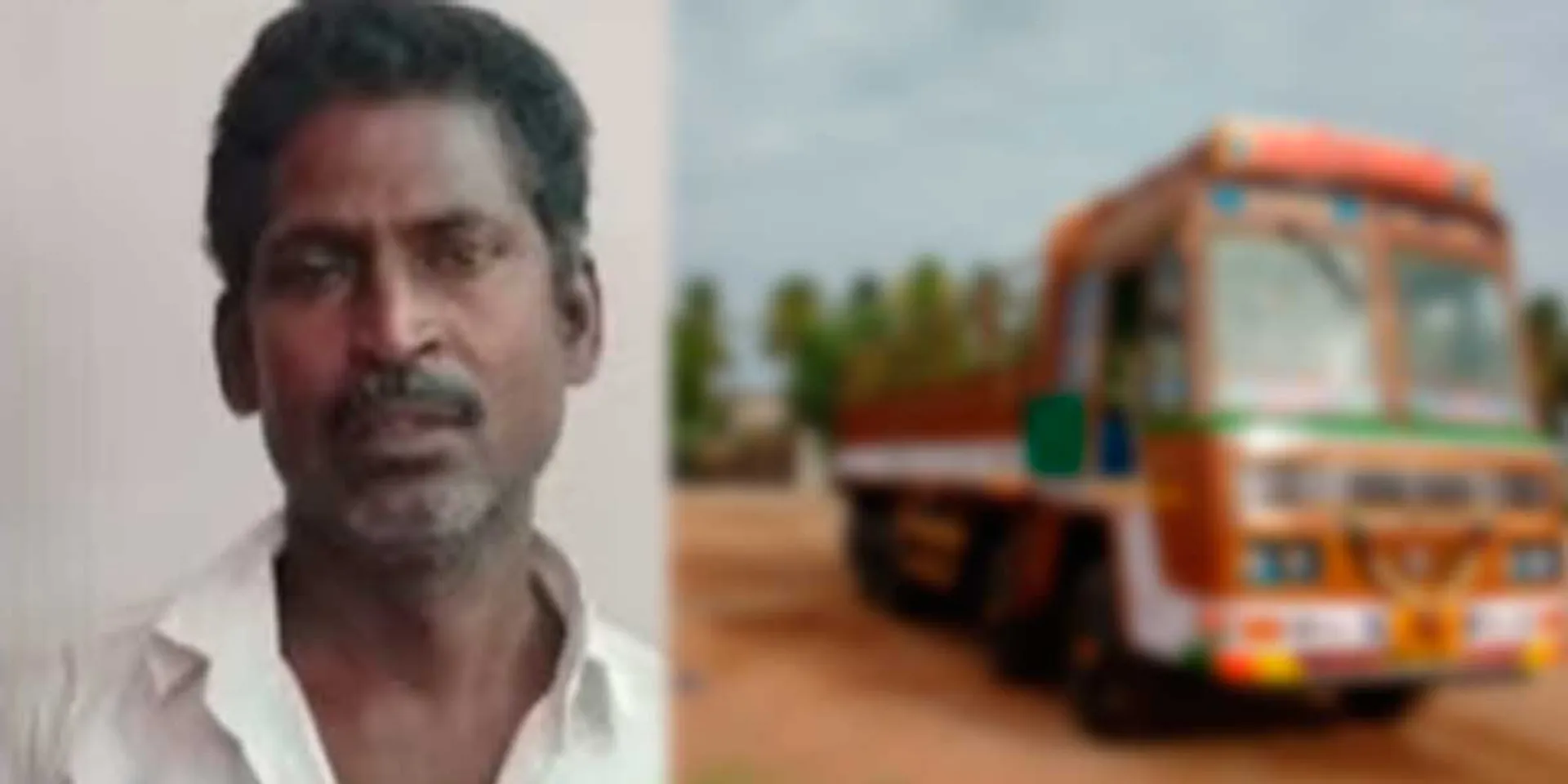 The son who his own father with a truck was arrested