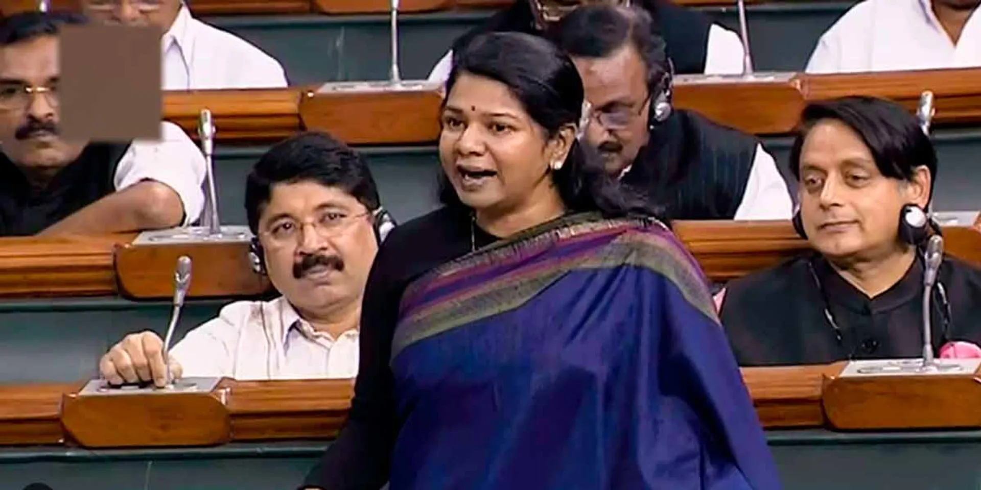  'You have forgotten Thiruvalluvar this year because there is no election in Tamil Nadu'- Kanimozhi speech