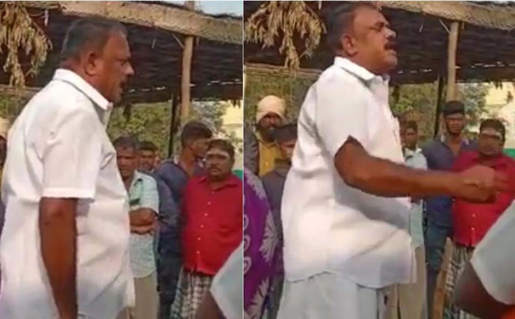 Bail for DMK salem union secretary threaten dalit youth for temple entry issue