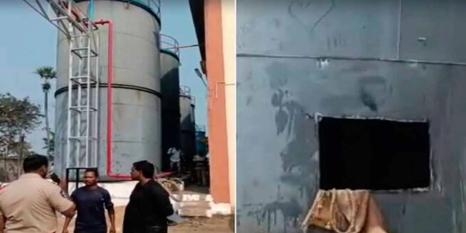 7 workers who went down to clean the oil tanker lost their lives; great tragedy in Kakinada
