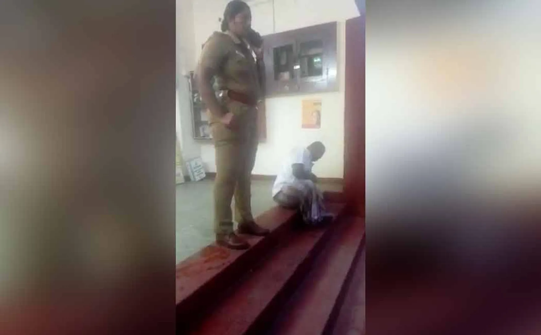 dindigul ammainaickanur farmer pandi incident woman police inspector  