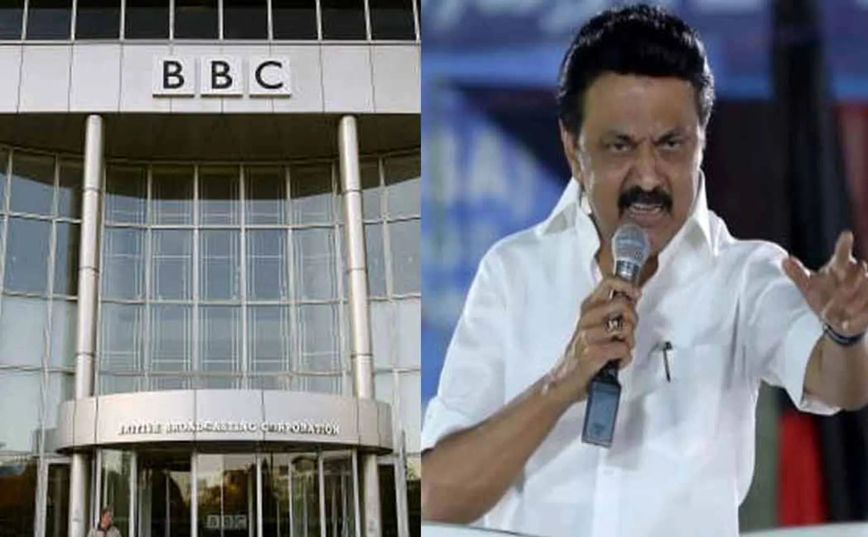 Chief Minister Stalin strongly criticized the central government for "BBC in the ranks of opposition parties".