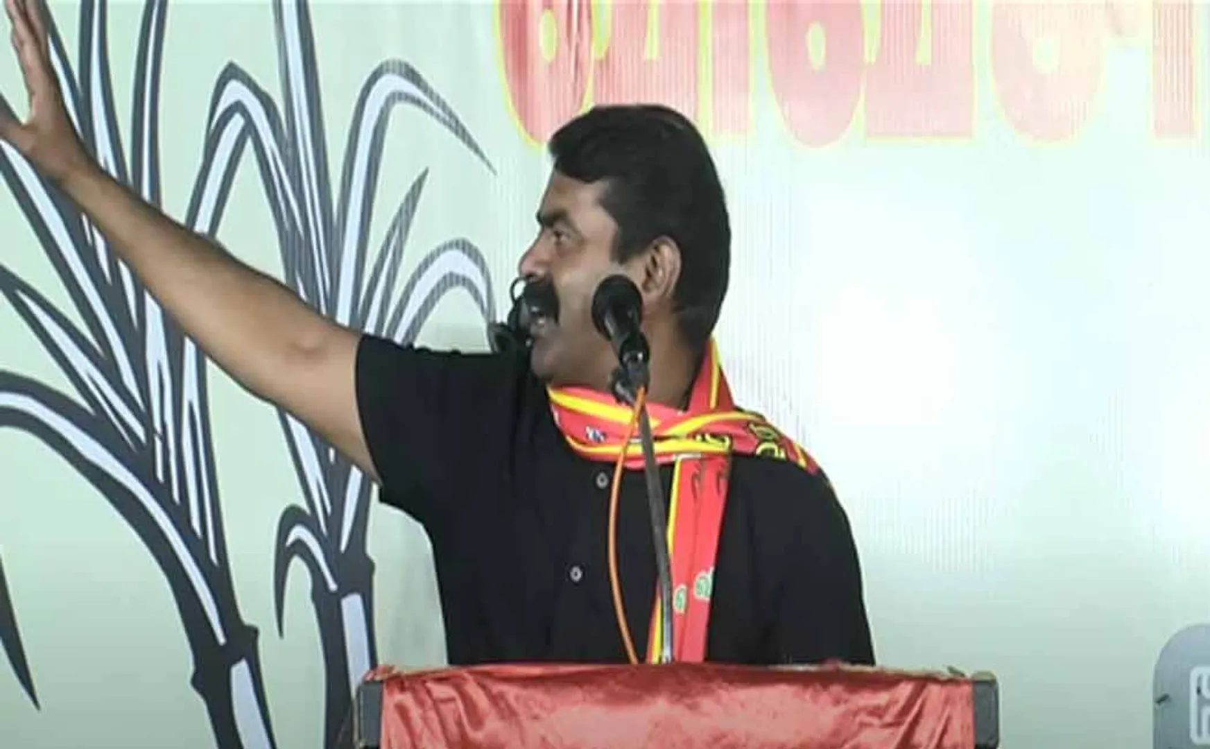 Seeman campaign in Erode East by-election