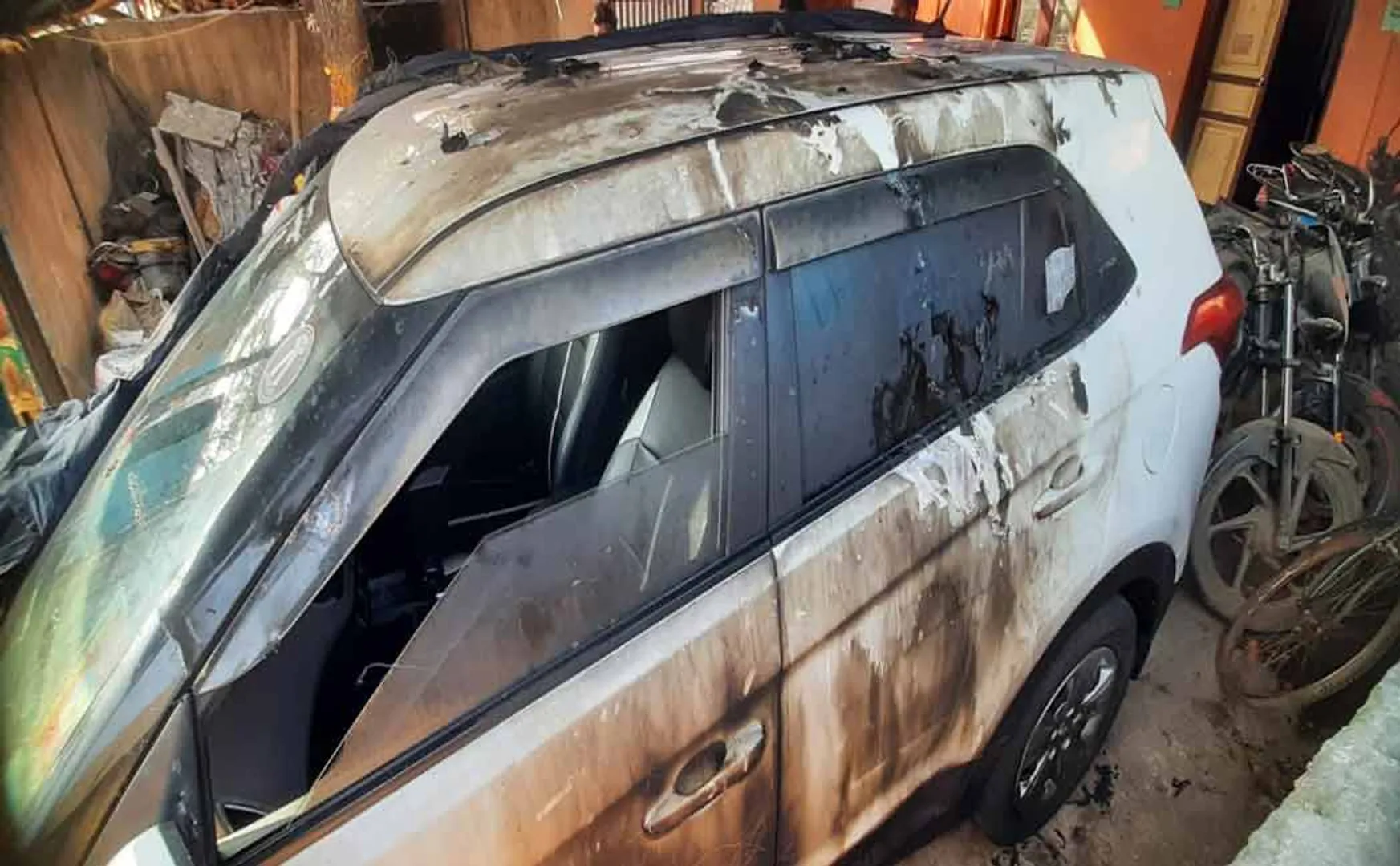 dmk executive house incident in thiruvannamalai district 