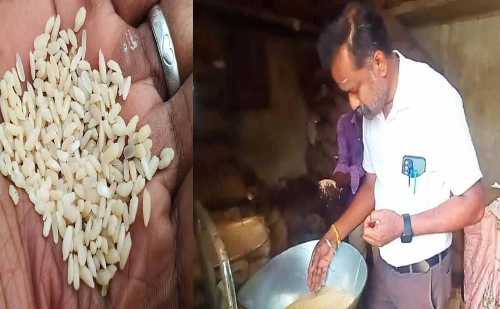 kattumannarkoil kadambur ration shop plastic rice issue  