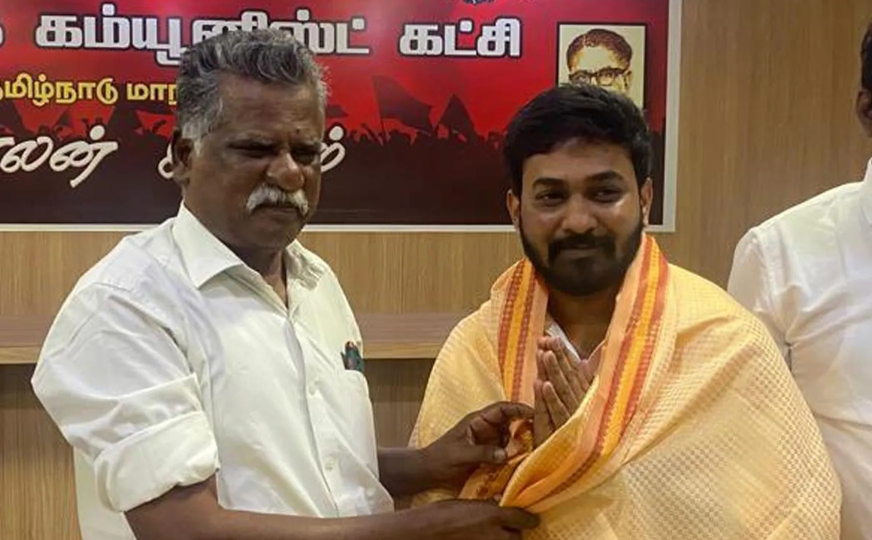  State Secretary of the Communist Party Mutharasan praised dada director  