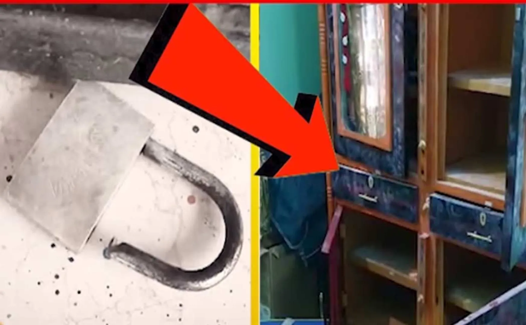 Thieves stole jewellery house nagai and went away after drinking alcohol there