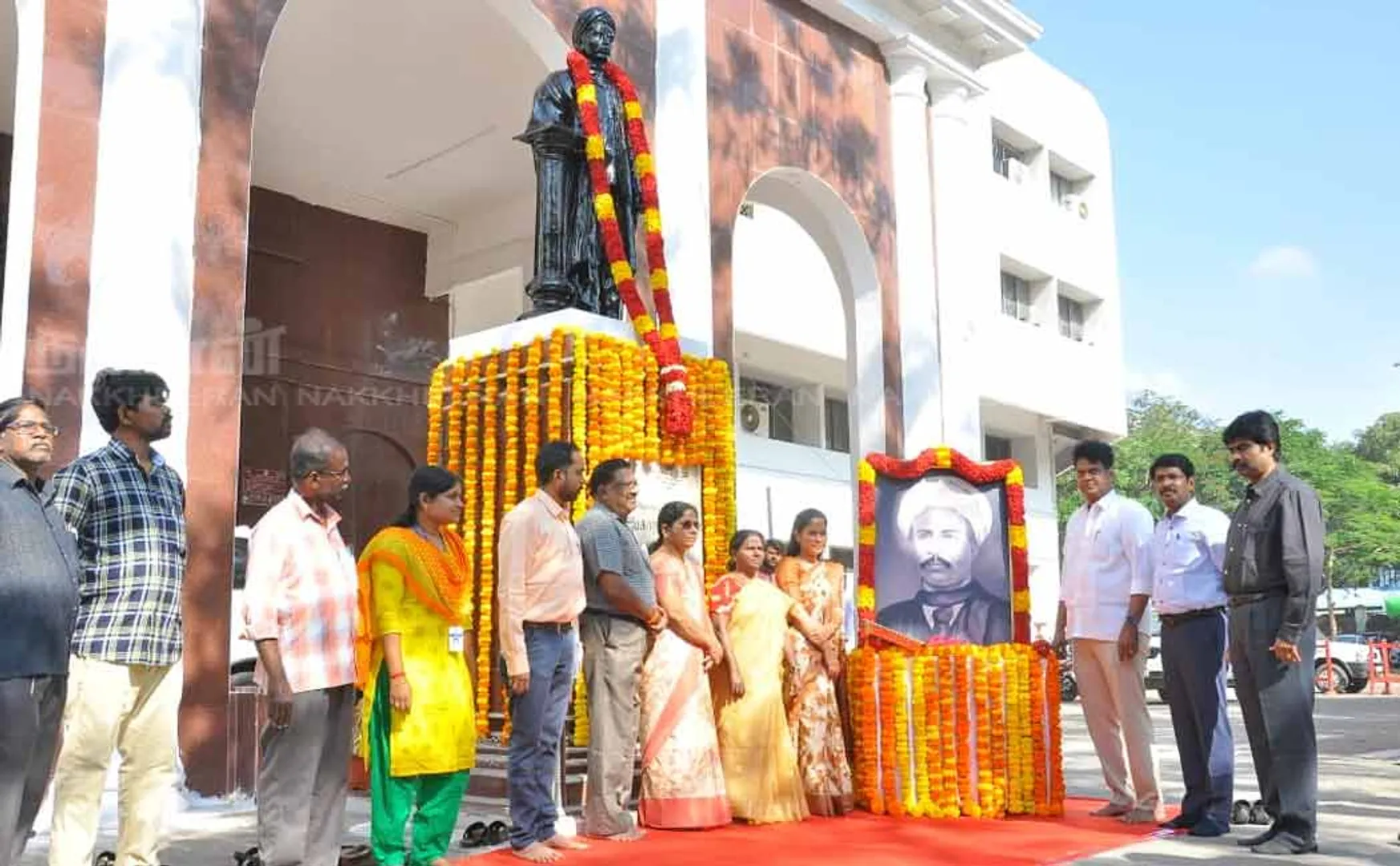 sinthanai sirpi singaaravelar birthday celebration 