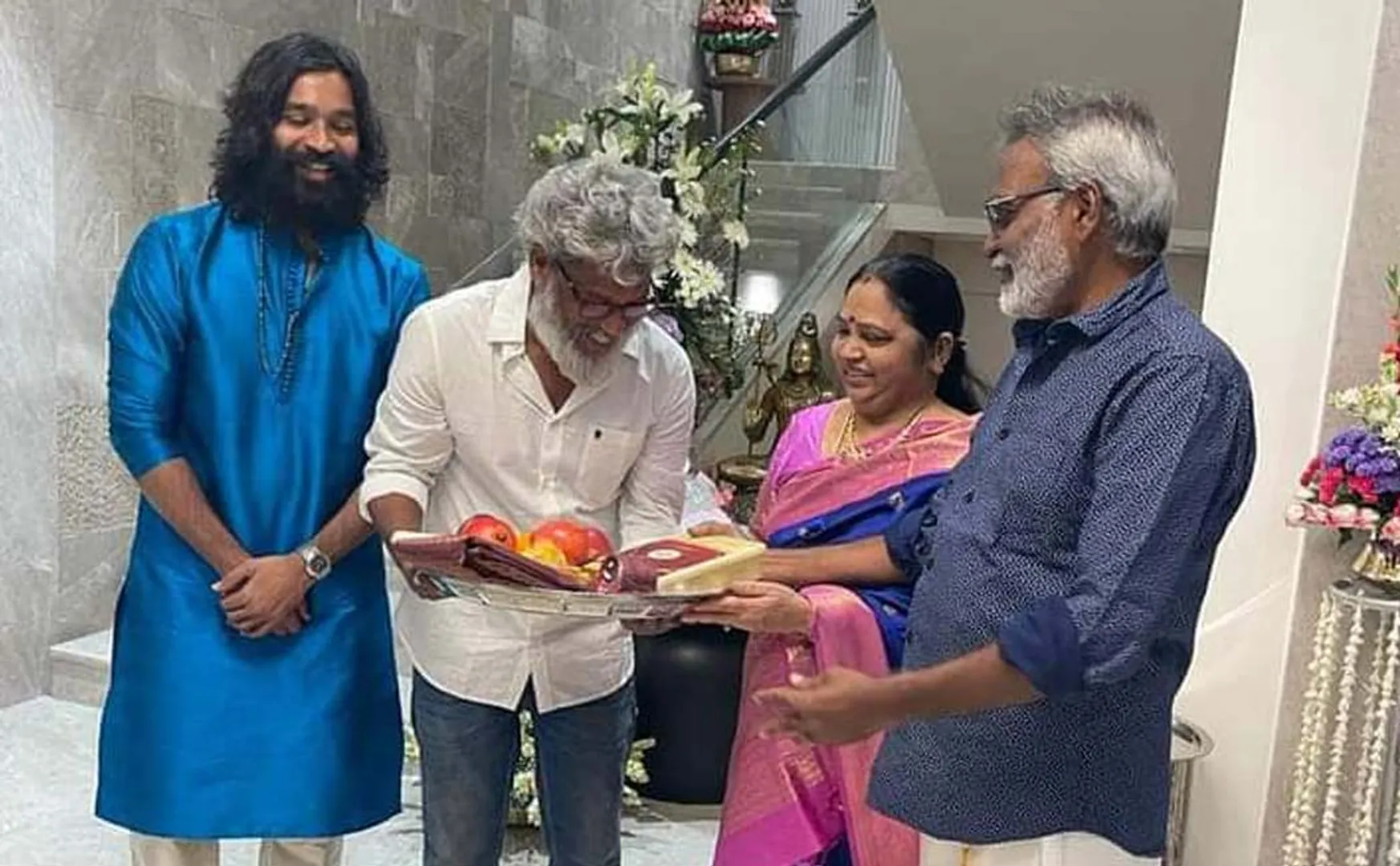 dhanush new home in Poes Garden