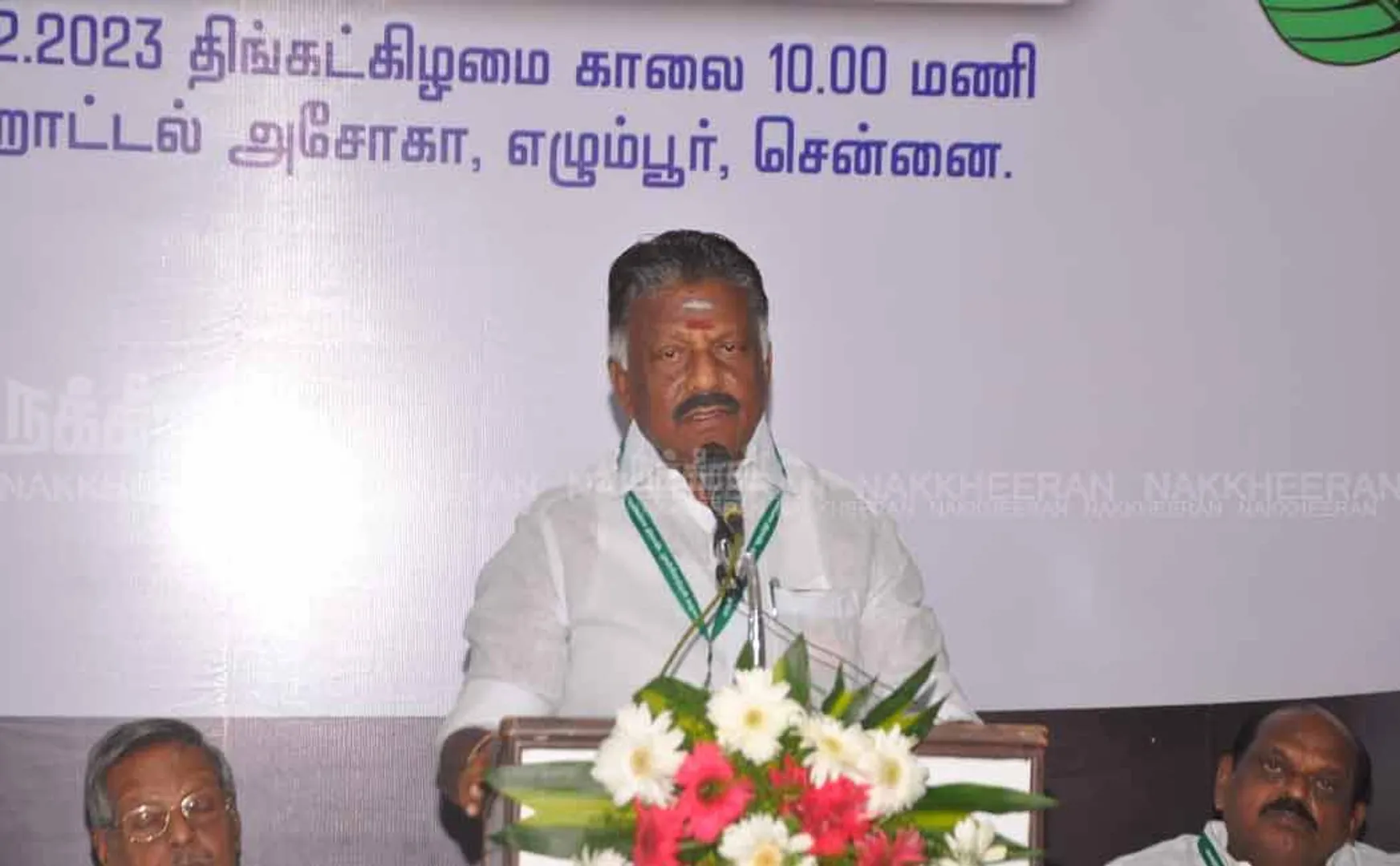 OPaneerselvam rant at admk advisory meeting