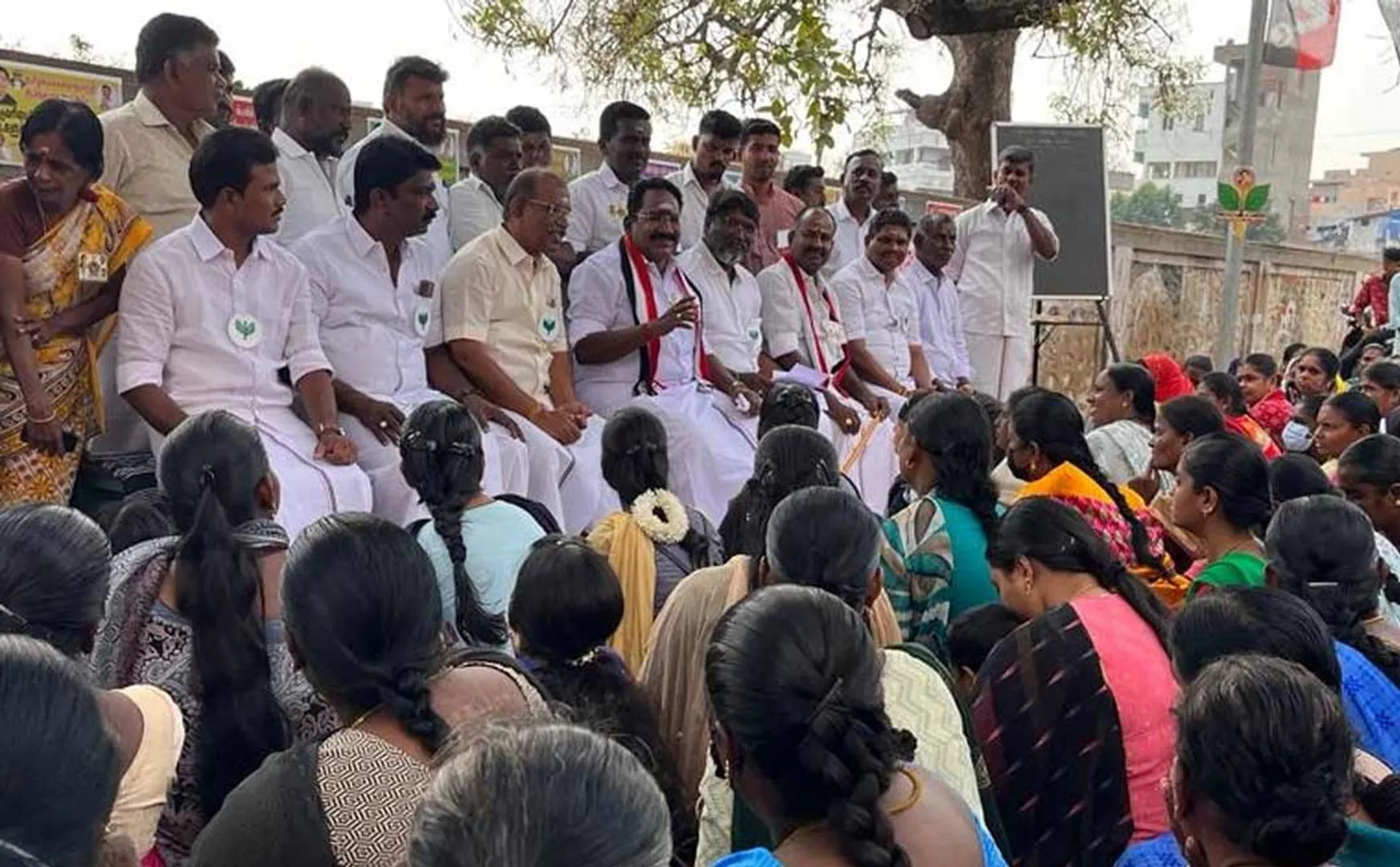 sellur raju Propaganda erode east byelection