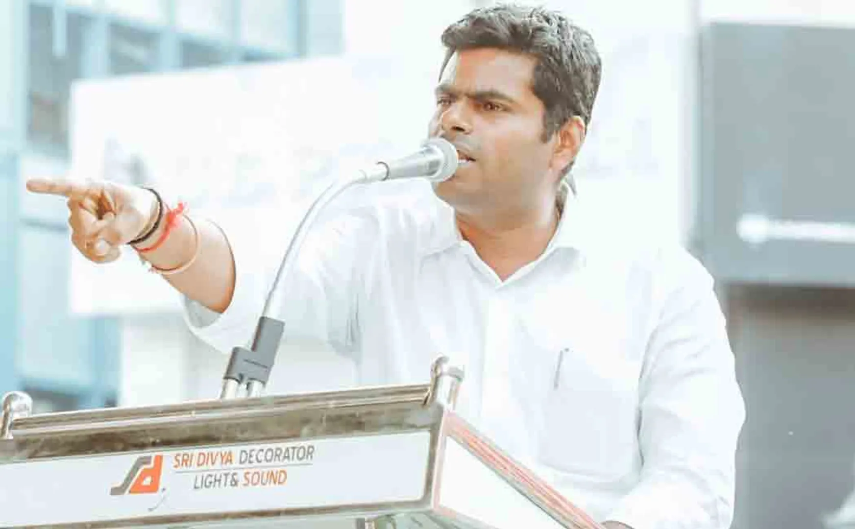 A helicopter for the leader of the list; Annamalai Notification