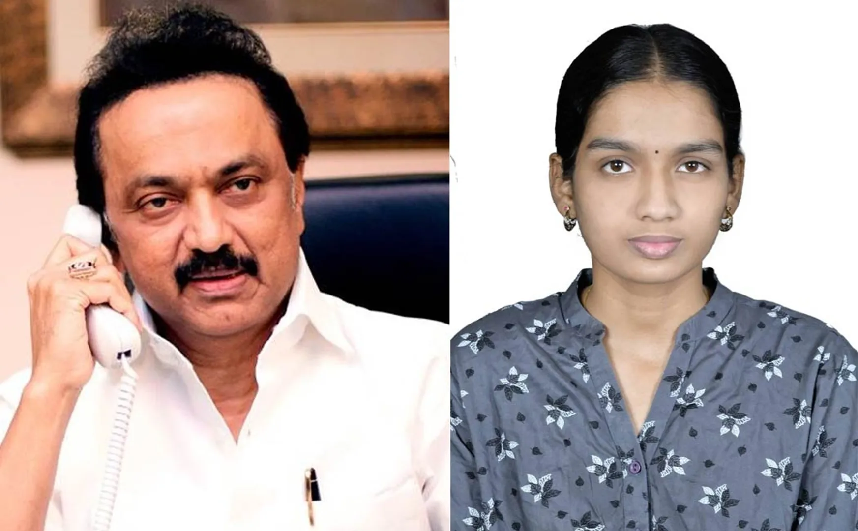 Cm Stalin congratulated Trichy College student on phone
