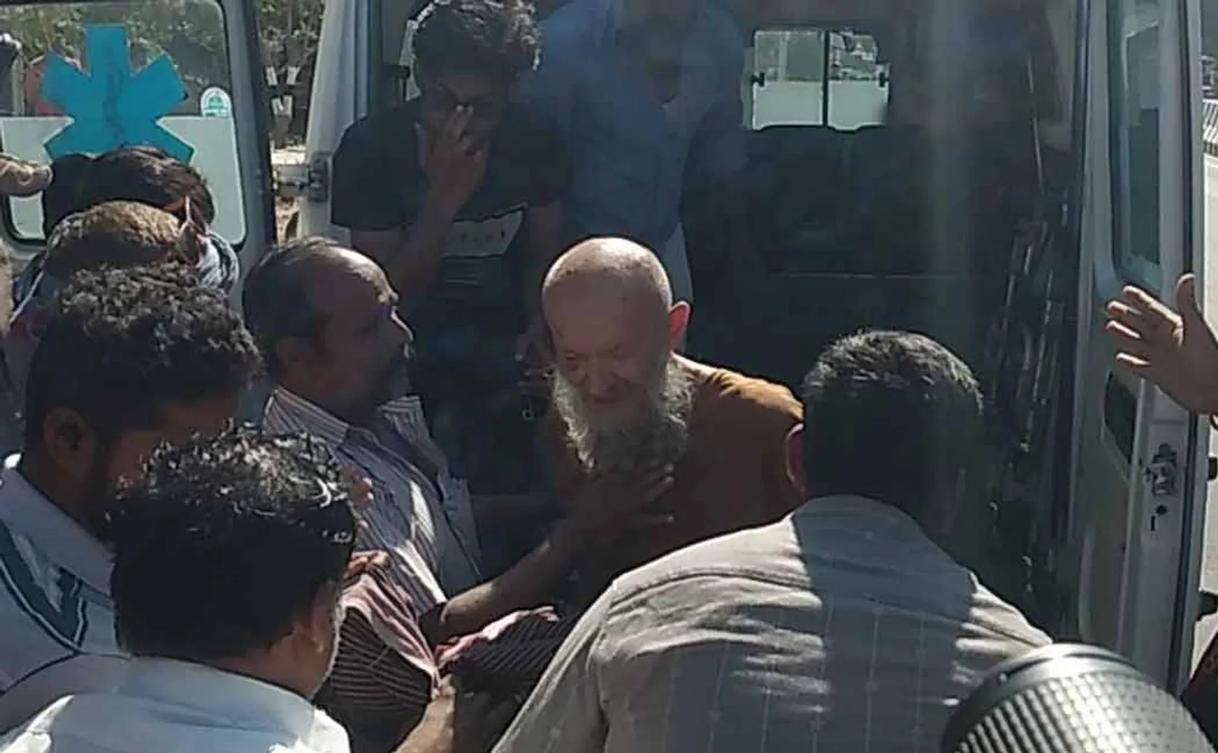 An American who got into a drunken argument with people in Tiruvannamalai