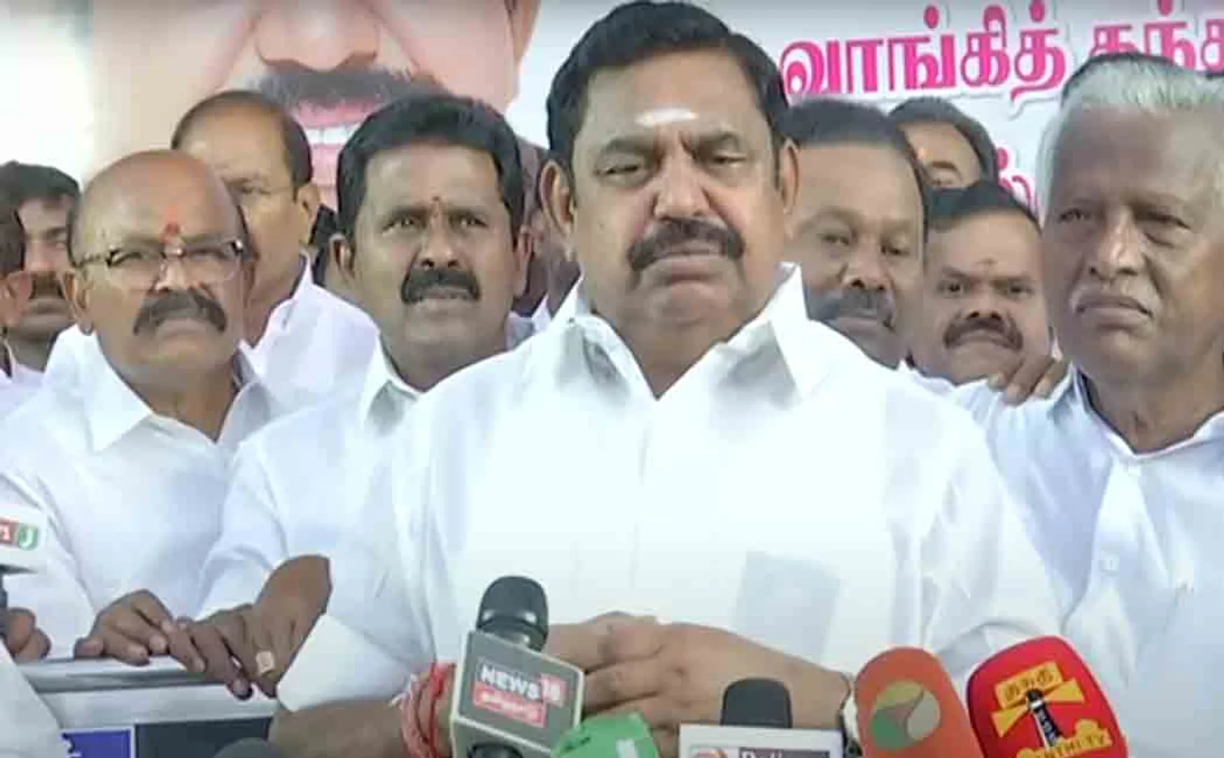 EPS comments on DMK activities in Erode by-elections