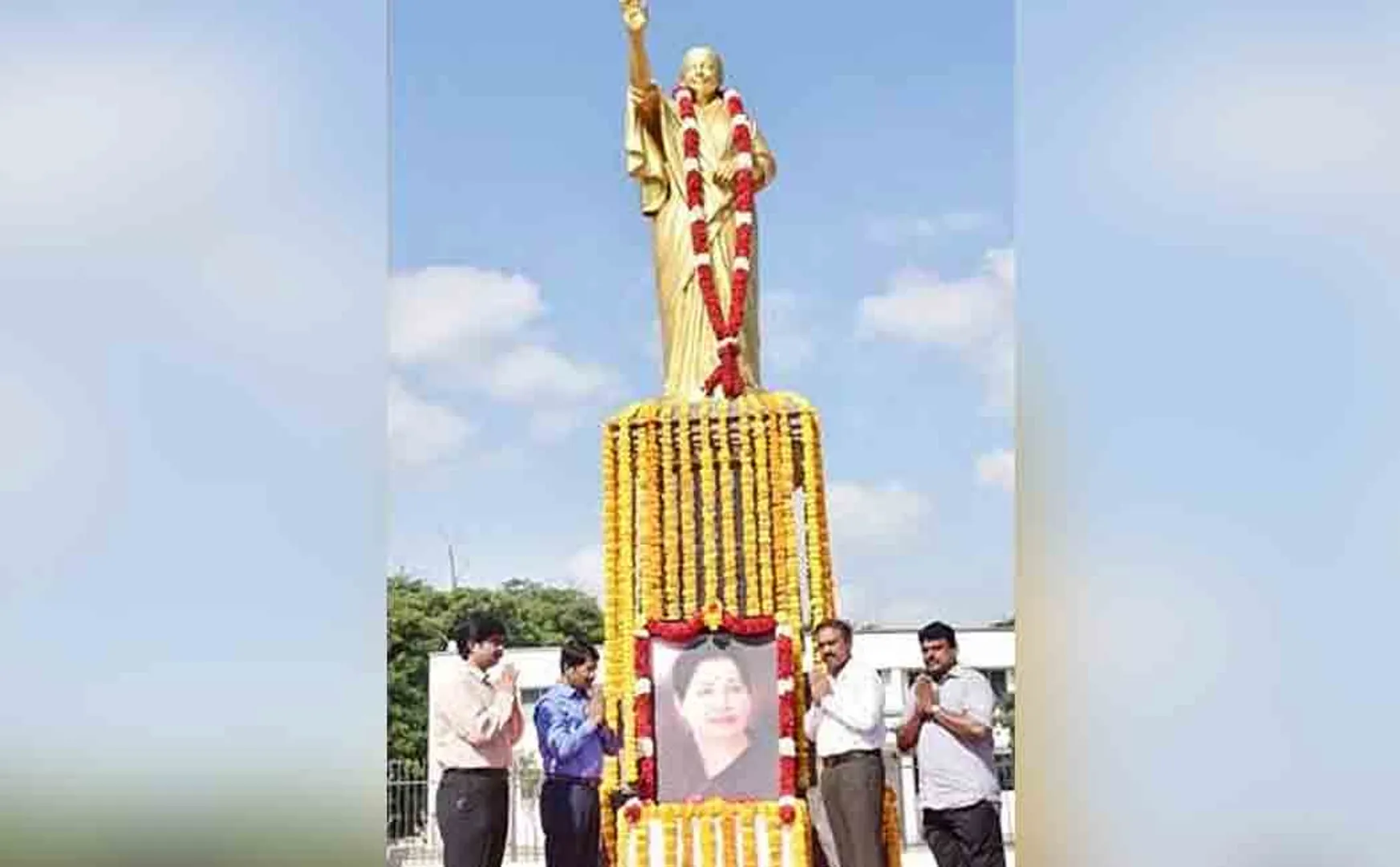 Jayalalitha's birthday; Respect on behalf of the government