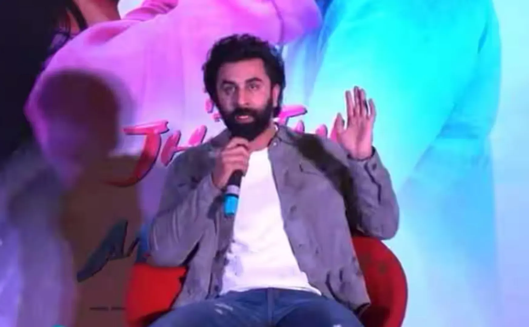 ranbir kapoor  get angry for BBC journalist question  