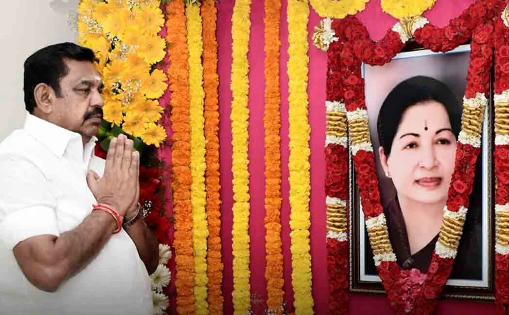 Palaniswami respects Jayalalithaa statue