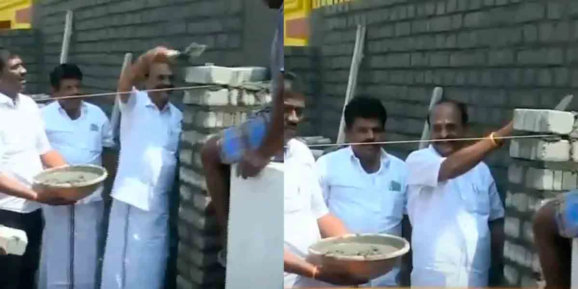  Kadampur Raju collected votes by working as a mason