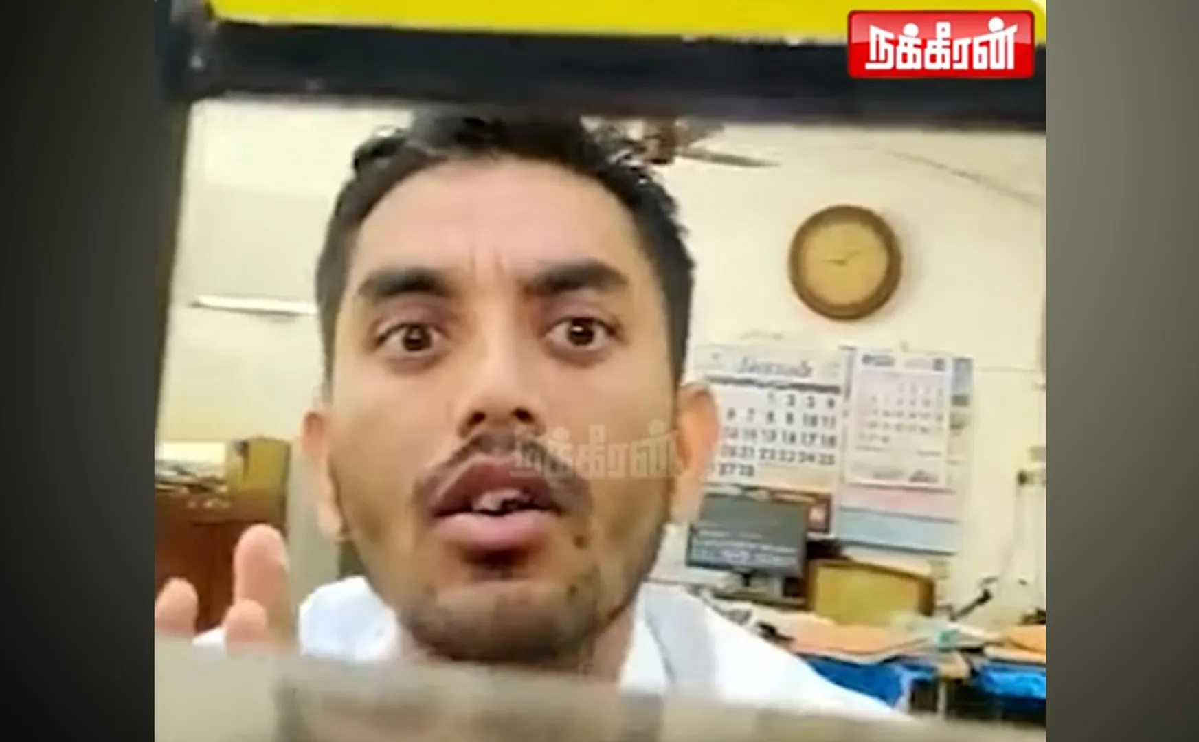Railway employee behaved rudely to Tamil Nadu passengers