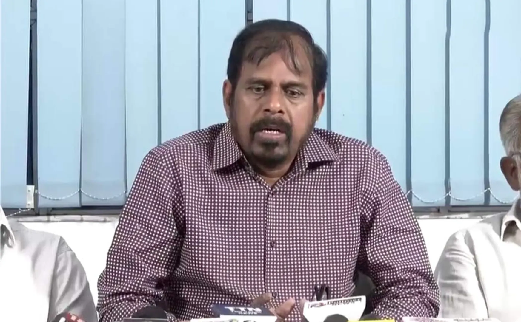 rk selvamani about accident in shooting spot and request to government 