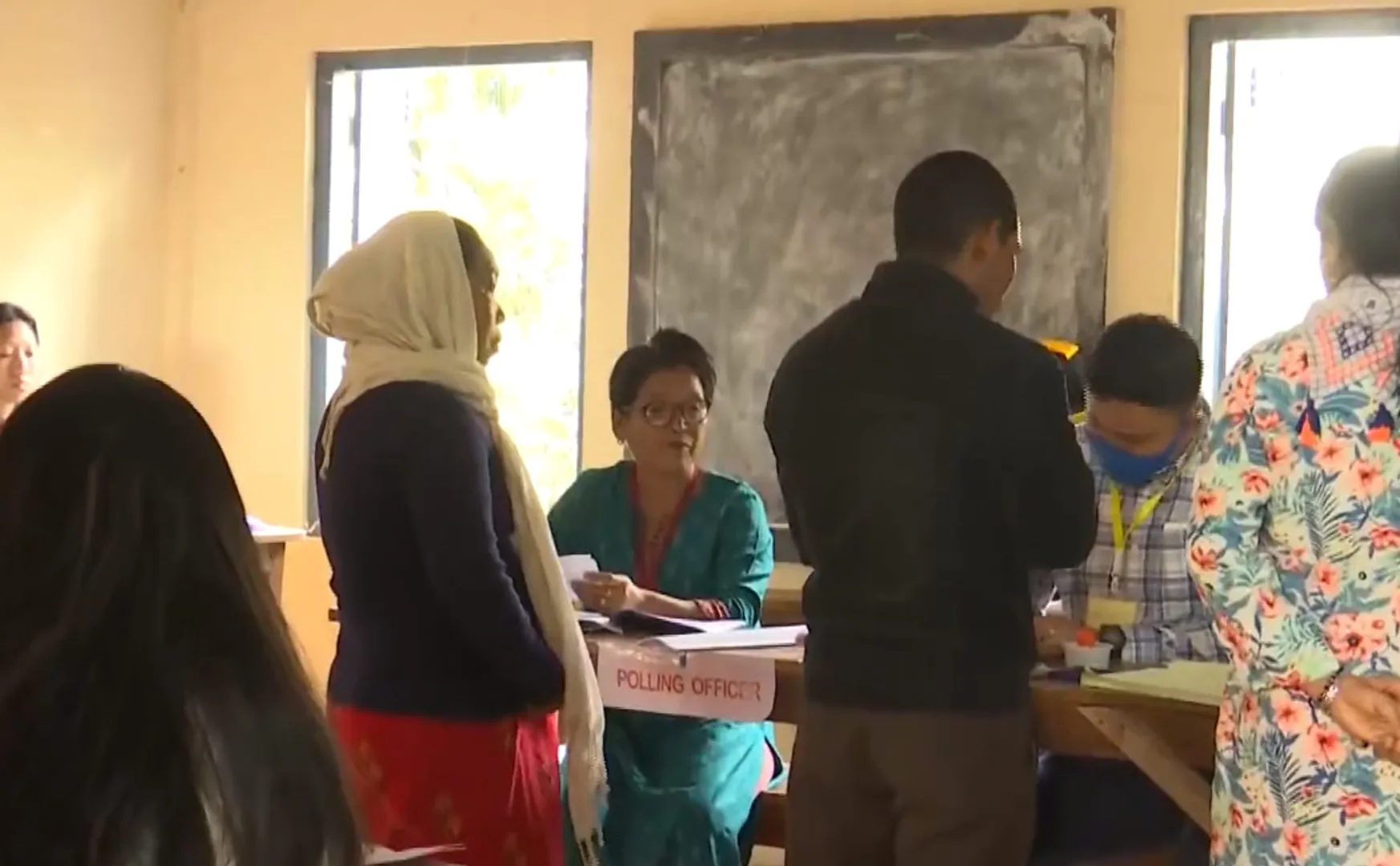 Voting for assembly election in Meghalaya Nagaland state is going on today