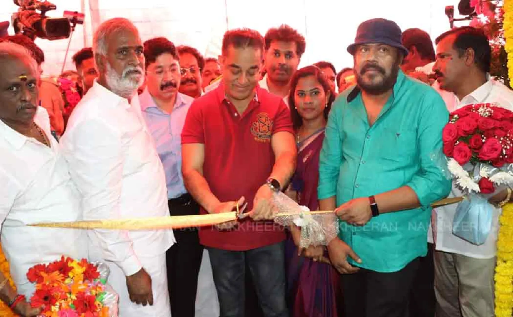kamal haasan inaugurated cm mk stalin photo exhibition in chennai  
