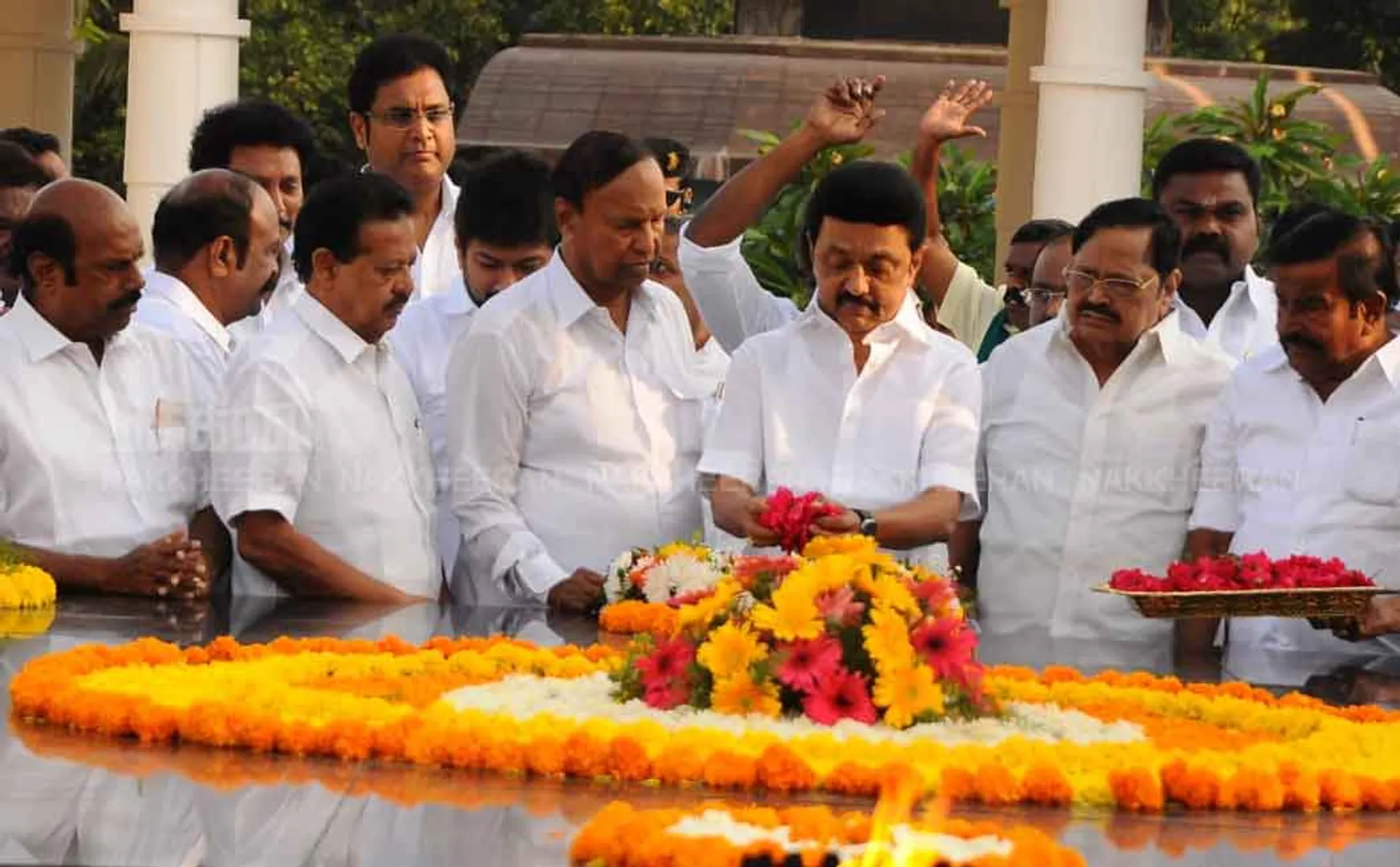 Chief Minister M. K. Stalin pays tribute to Anna, the Kalaignar 