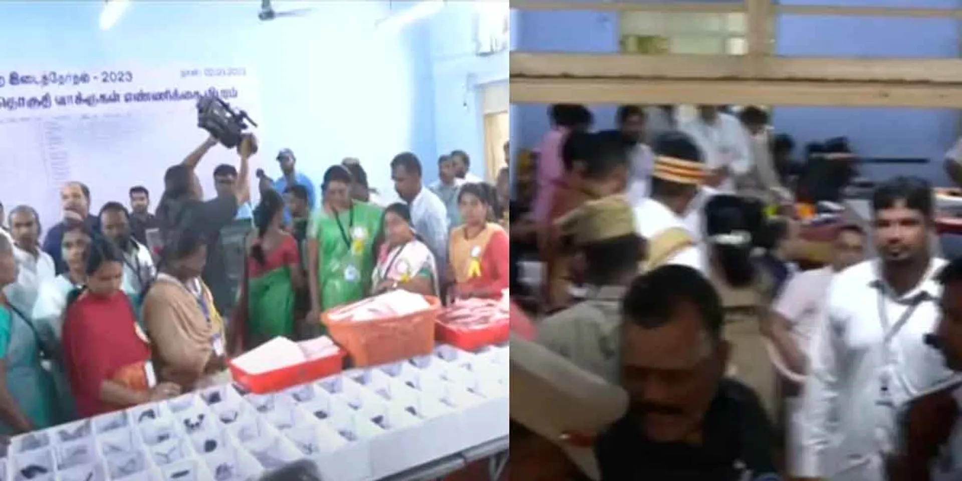 Postal Ballot Count; E. V. K. S. Elangovan