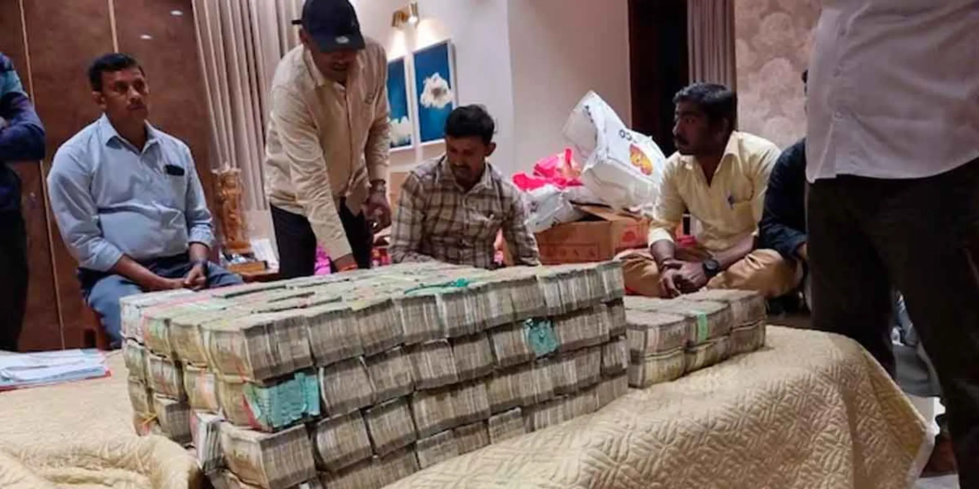 eight crore bribe; BJP MLA's son arrested-police net for MLA