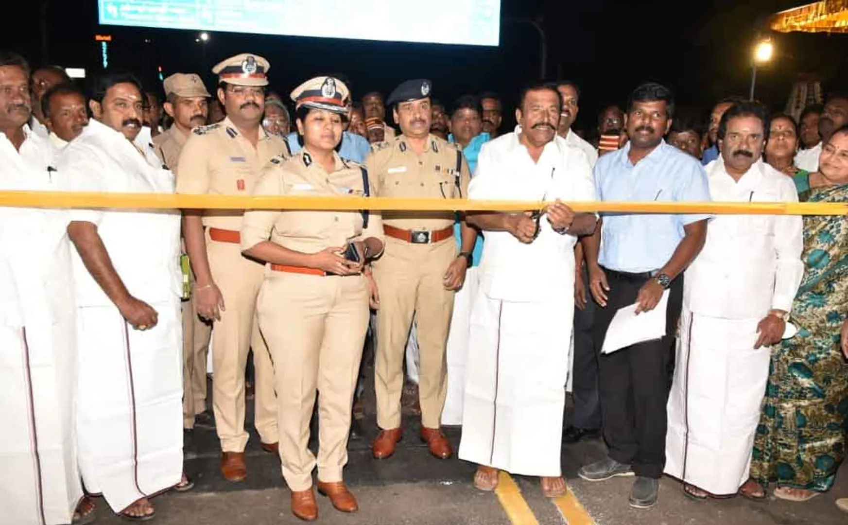 Opening of the Cauvery Bridge after six months