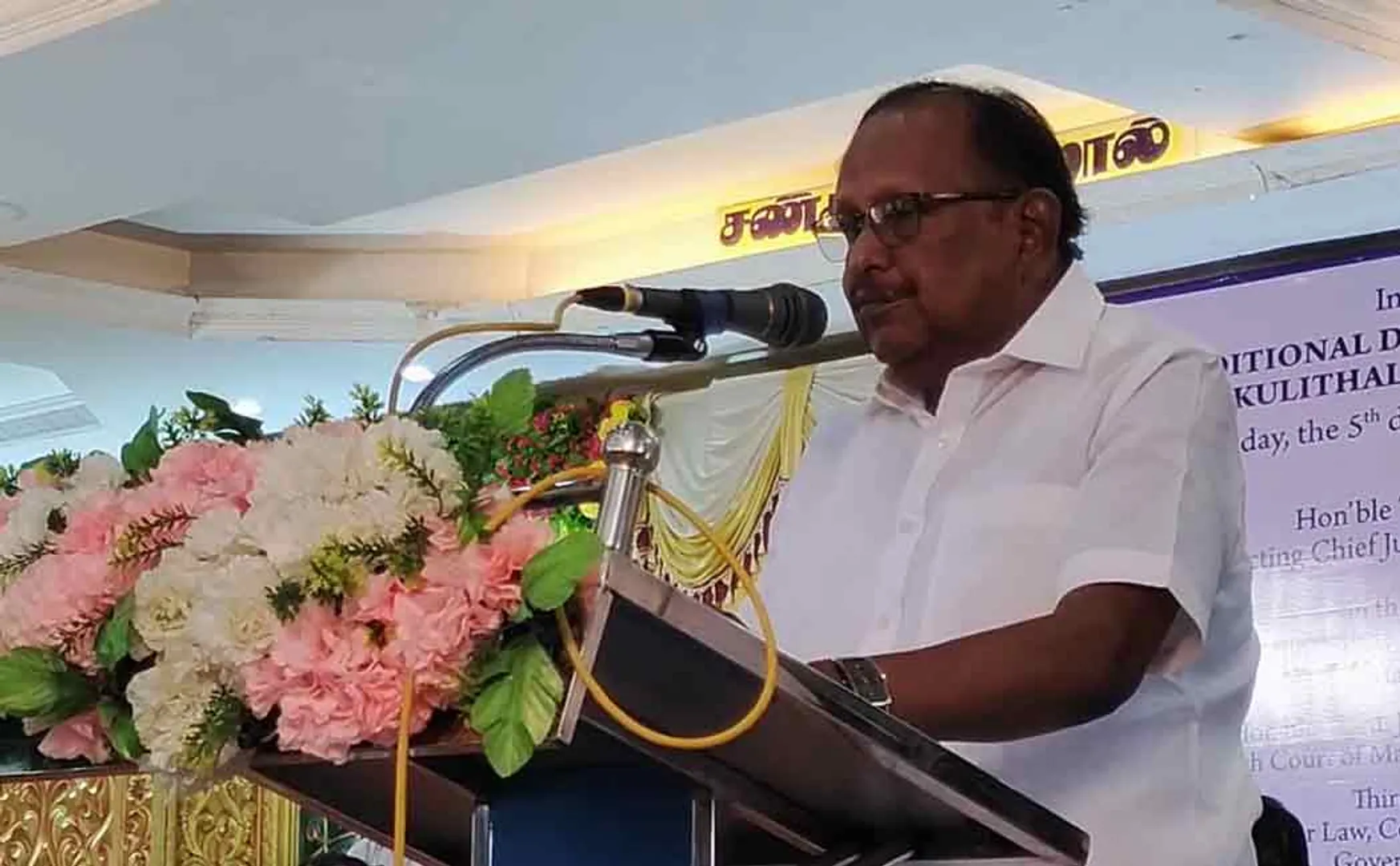 minister raghupathy talks about high court request 