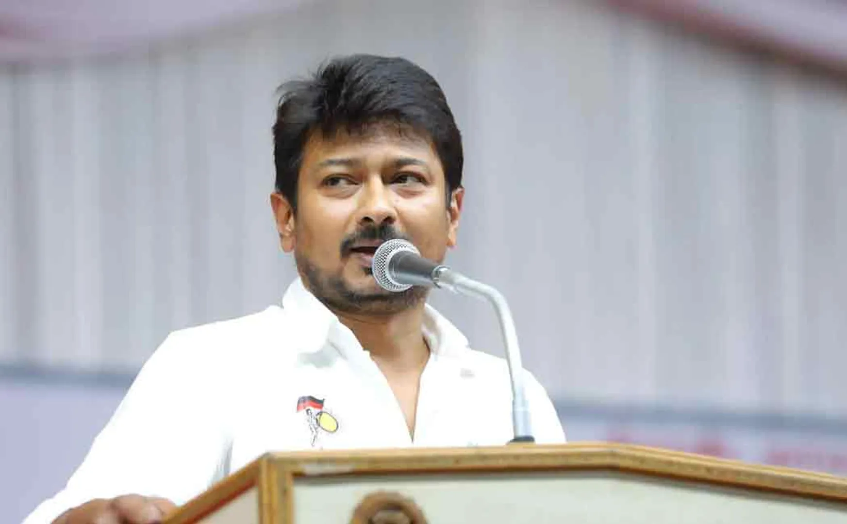 udhayanidhi stalin talks about bjp politics in covai codissia ground