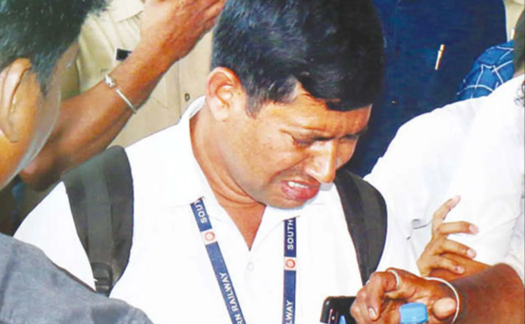 government employee who attacked the ticket inspector