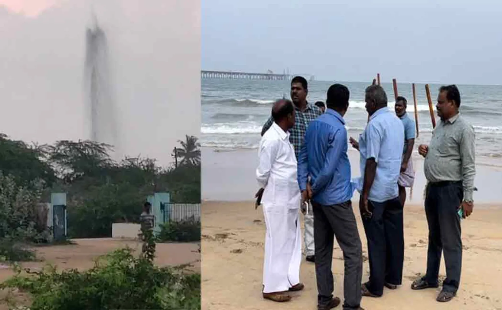 crude oil leak incident in nagapattinam district fishermans shocked 