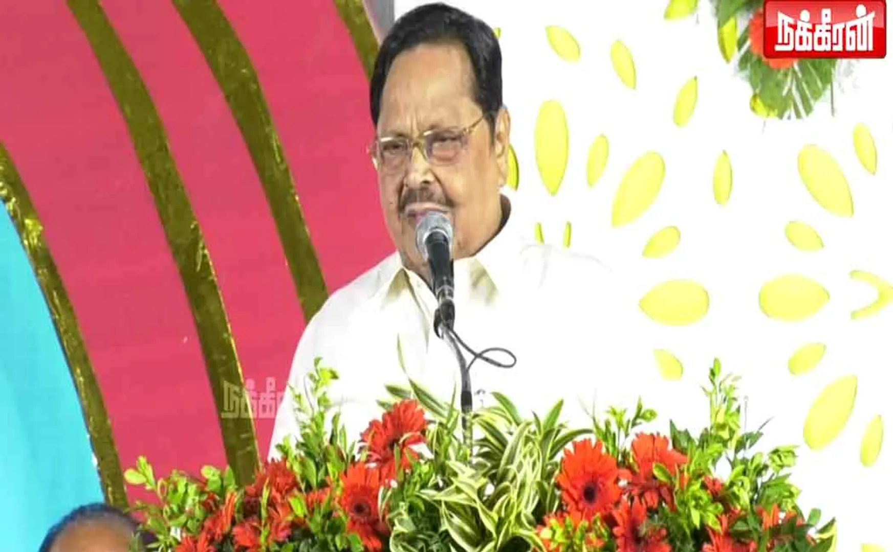 minister duraimurugan speech in katpadi meeting
