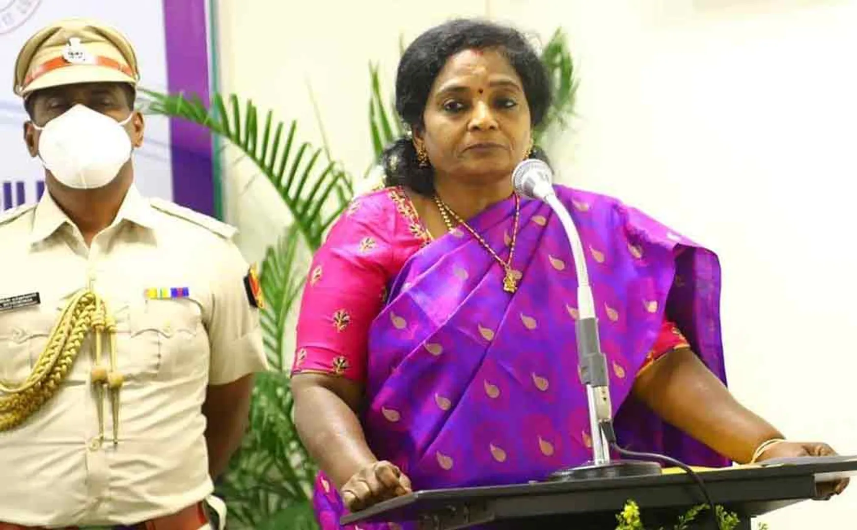 governor tamilisai soundararajan talks about cm mk stalin speech