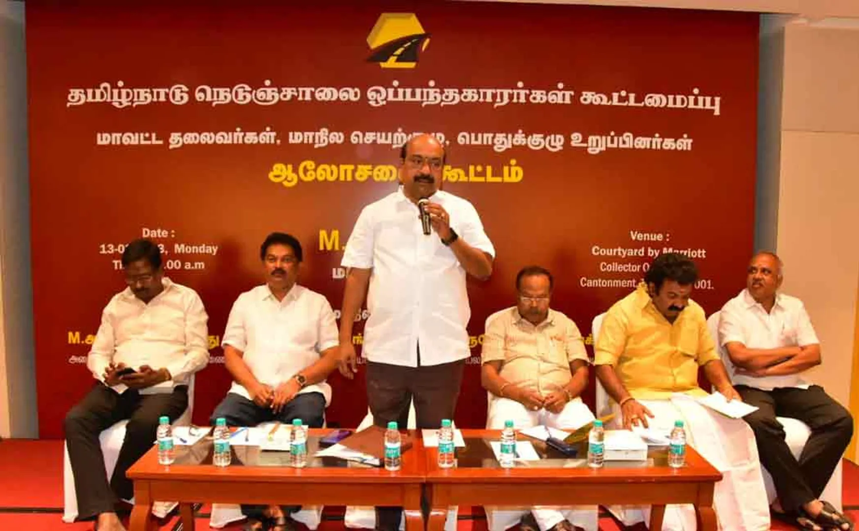 tamil nadu highways contractor union thanks to cm stalin
