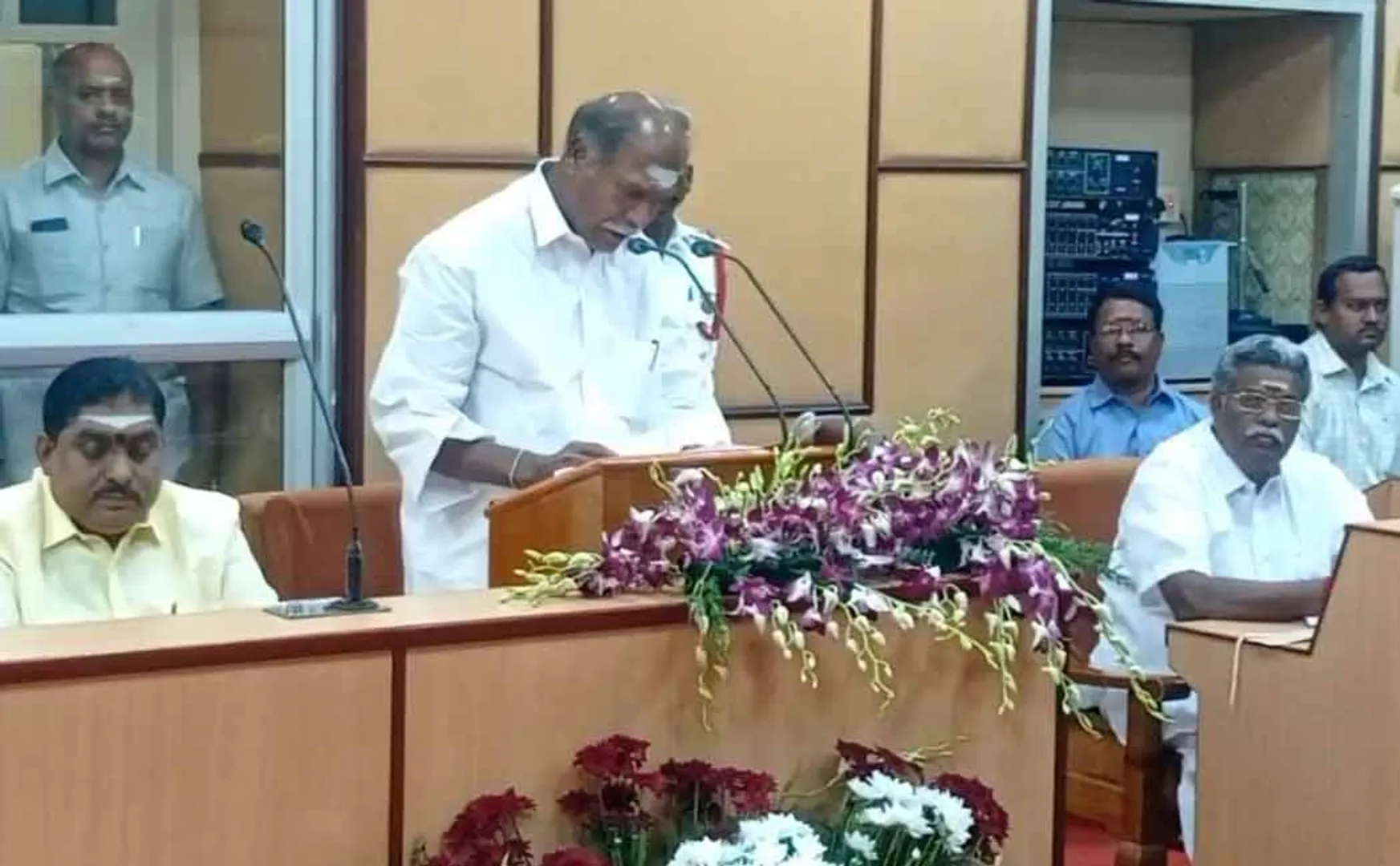 Budget presentation in Puducherry after 12 years