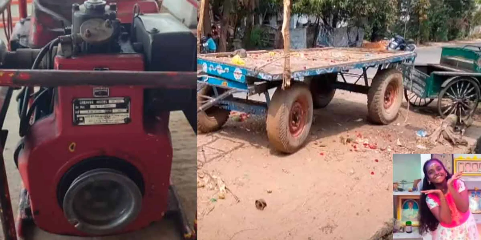 Girl's hair gets caught in generator during Sami procession, 