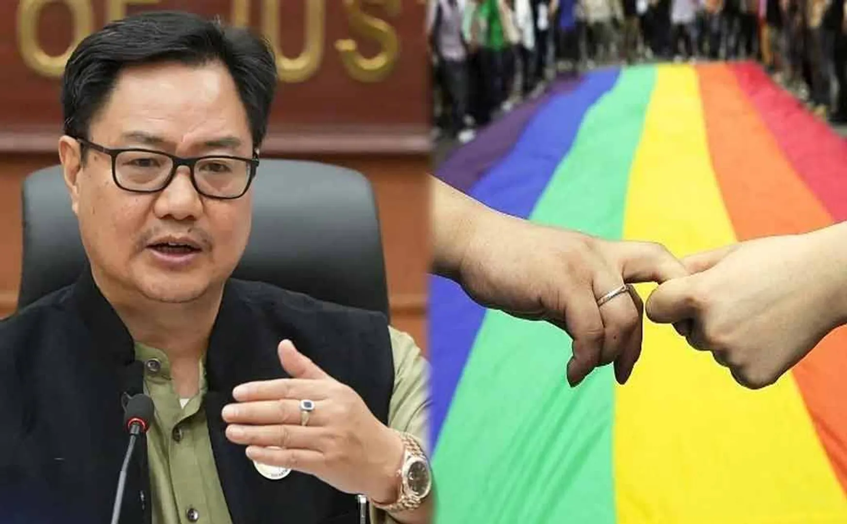 central law minister kiren rijiju Institution of marriage a matter of policy