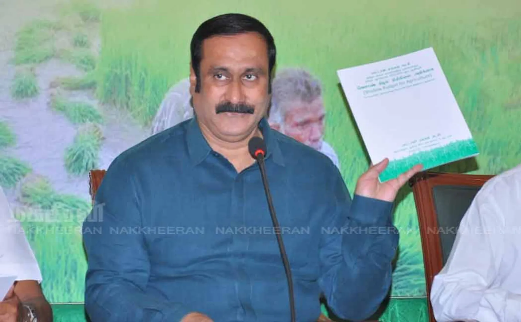 pmk chief anbumani ramadoss talks about thenpennaiyaru river issue  
